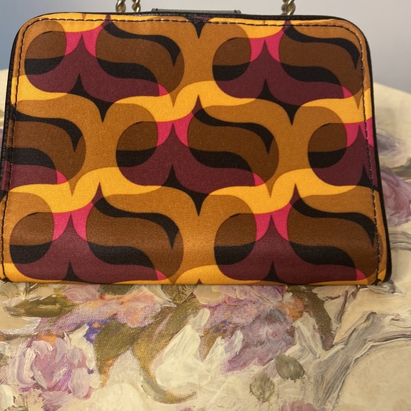 Vera Bradley Wallet/clutch gold/brown/black/pink - Picture 2 of 7